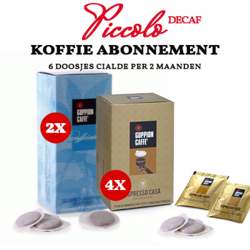 Koffie-abonnement Piccolo Decaf